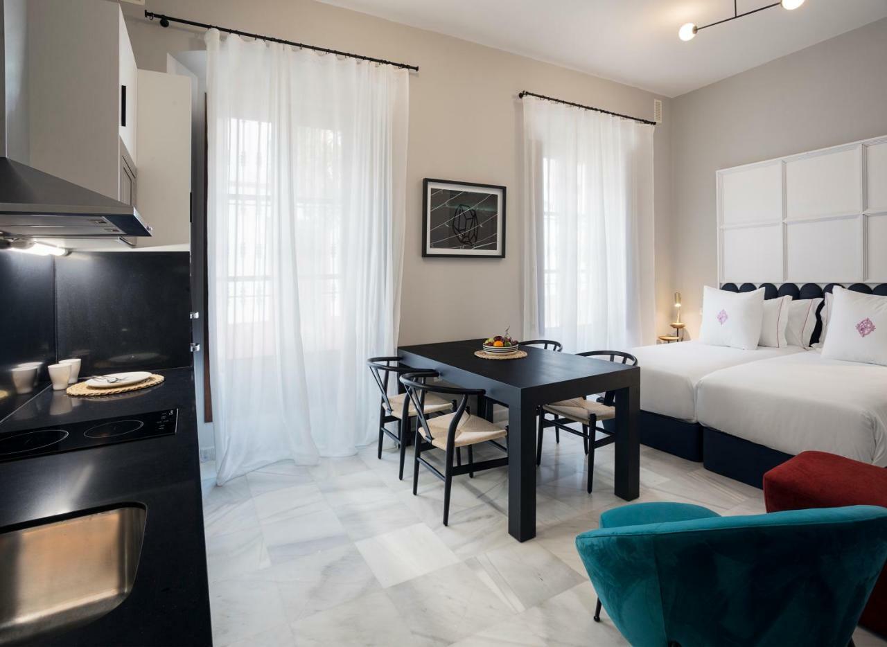 Apartamentos One Shot Conde De Torrejon 塞维利亚 外观 照片